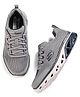 Skechers Lite Weight  Velcro Closure Casual Shoes - Grey