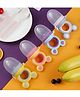 COZY VIBES High Quality Grade Silicone Baby Food Kids Pacifier Fruit And Vegetable Feeder-PACK OF 1-COLOR MAY VARY