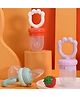 COZY VIBES BPA Free Baby Pacifier Feeder For Fruits Food Nippler Feeder Baby Fresh Fruit Feeder Pacifier-PACK OF 1-COLOR MAY VARY