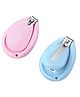 Cozy Vibes Safety Kids Baby Supplies Home Use Safe Round Nail Clipper Cutter Infant Baby Nail Clippers-Pack of 1-Color May Vary