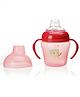Cozy Vibes Baby Sippy Cup Leak-Proof Safety Duckbill Drinking Water Bottle Kids Sippy Cup-Pack of 1-Color May Vary