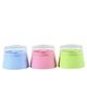 COZY VIBES Baby Portable Talcum Powder Distribution Box Soft Nylon Powder Puff Box PP Powder Puff Box-PACK OF 1-COLOR MAY VARY