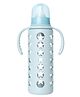 Cozy Vibes Newborn Baby Silicone Anti-Fall Bottle Small Newborn Baby Feeding Bottle-Pack of 1-Color May Vary 240 ml