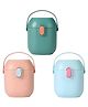 COZY VIBES Portable Formula Dispenser Container with Scoop and Carry Handle for Travel Outdoor Activities for Baby Infant-PACK OF 1-COLOR MAY VARY