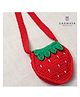 Sarmaya Handmade Strawberry Crochet Bag