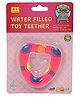 AAROHI TOYS Hearty Shape Water Filled Teether - Pink Purple & Yellow