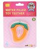 AAROHI TOYS MANGO Shape Water Filled Teether -(Color May Vary)