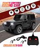 Toysire Remote Controlled Racing Car for Kids with Light High Speed Toy Vehicle Motor RC Chargeable Remote Control Cars for Boys and Girls(Black)