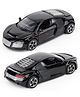 Toysire Premium Metal Car with Opening Doors Pull Back Action and Precise Detailing Ultimate Quality for Automotive Enthusiasts(Black)