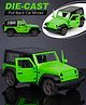 Toysire Thar Metal Alloy Pull Back Car Diecast Electronic Toys with Openable Doors Toys for Kids(Green)