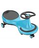 Aditi Toys Swing Car with 360° Rotating Wheels, Silent PU Wheels RideOn Magic Car Durable Design, 100kg Load Capacity, Perfect for Indoor/Outdoor Play Above 3+ age (Blue)