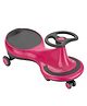 Aditi Toys Swing Car with 360° Rotating Wheels, Silent PU Wheels RideOn Magic Car Durable Design, 100kg Load Capacity, Perfect for Indoor/Outdoor Play Above 3+ age (Pink)