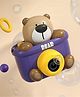 Sanjary Teddy Bear Bubble Machine Battery Operated Soap Bubbles Accessories + Liquid Color Design May Vary