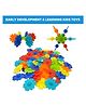 I PLAY Flower Linking Puzzle Set of 80 Pieces - Multicolor