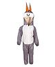 RAJ FANCY DRESSES Full Sleeves Rabbit Animal Theme  Costume Dress  - Grey & White