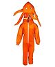 RAJ FANCY DRESSES Full Sleeves Octopus Animal Theme Costume Dress - Orange