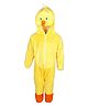 RAJ FANCY DRESSES Full Sleeves Chicken Animal Theme Costume Dress - Yellow & Red