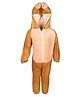 RAJ FANCY DRESSES Full Sleeves Rat Animal Theme Costume Dress - Brown & Off White