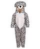 RAJ FANCY DRESSES Full Sleeves Dog Animal Costume Dress  - Black & White