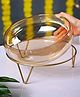 VONCASA Decorative Bowl Golden