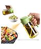 COZY VIBES 2 in 1 Olive Oil Dispenser Bottle for Kitchen, Premium Glass Oil Bottle, Food-grade Oil Mister for Air Fryer, Salad, Frying-PACK OF 1-COLOR MAY VARY