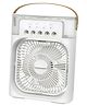 COZY VIBES Misting Fan Small Cooling Fan Silent 3 Speeds USB Fans for Car Indoor Office White Home Improvement Heating, Cooling & Air-PACK OF 1-COLOR MAY VARY