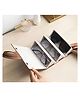 COZY VIBES 3 Layer Portable Folding Sunglasses Case Wall Hanging Glasses Eyewear Holder Sunglasses Organizer Vanity Box-PACK OF 1-COLOR MAY VARY