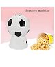 YAMAMA Electric Football Shape Popcorn Machine Hot Air Popcorn Popper Electric Pop Corn Maker Healthy and Quick Snack for Party - Multicolor