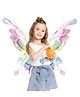 YAMAMA Electric Fairy Wings Costume Dress Up Moving Sparkling Glowing Wings For Kids Baby Gift Set - Multicolor