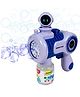 Sanjary Astronaut Theme Bubble Gun Toy for Kids, Leak-Proof Bubble Blower Machine Color Design May Vary