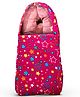 Baybee 3 in 1 Cotton Bed Cum Carry Bed Portable Sleeping Bag Infant Bassinet Nest for Co Sleeping Baby Bedding for New Born - Pink