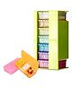 COZY VIBES Weekly Pill Box 7 Day Pill Organizer 3 Times a Day Large Pill Dispenser with 7 Small Pill Case for Supplement Vitamin Medicine Organizer - PACK OF 1 - COLOR MAY VARY
