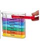 COZY VIBES mini medicine portable travel pill box high quality pill case weekly 4x7days pill box - PACK OF 1 - COLOR MAY VARY