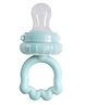 COZY VIBES Organic Babys BPA-Free Silicone Nipple Food Nibbler for Fruits Handle - PACK OF 1 - COLOR MAY VARY