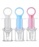 COZY VIBES Bpa Free Small Dose Feeder Silicone Pacifier Liquid Babys Medicine Dispenser with Oral Syringe - PACK OF 1 - COLOR MAY VARY