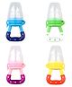 COZY VIBES Silicone Baby Pacifier Infant Nipple Soother Toddler Kids Pacifier Feeder For Fruits Food Nibbler Feeder Baby Feeding Pacifier - PACK OF 1 - COLOR MAY VARY
