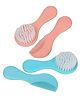 COZY VIBES Baby Hairbrush Set for Newborns Toddlers Comb and Brush Set for Baby Grooming Baby Scalp Brush - PACK OF 1 - COLOR MAY VARY