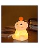 COZY VIBES Cute Elephant Night Light for Kids Animal Timed LED Nightlights, 1200mAh USB Rechargeable 2 Level Dimmable Nursery Sleeping Lamp for Baby Kids Décor - PACK OF 1 - COLOR MAY VARY