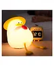 COZY VIBES Duck Night Light, Cute Night Light for Kids with 3 Brightness Adjustment Safe Premium Silicone Nursery Nightlight Rechargeable LED Night Light with 30 Minutes Timer - PACK OF 1 - COLOR MAY VARY