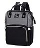 R for Rabbit Caramello Diaper Bag for Mother Stylish Travel Friendly Waterproof Maternity Bag, Multipurpose Durable Large Capacity Babies Diaper Backpack For Mom (Grey Black)(Logo Color May Vary)