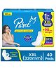 Paree Dry Feel XXL Sanitary Pads with Quick Absorption & Gentle Fragrance - 40 Pads