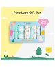 SuperBottoms Pure Love Gift Set for Newborn (0-6 Months), 6 Pcs Clothing Gift Combo for Baby Boys & Girls