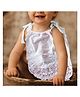 Babymoon Cotton Spaghetti Embroidery Frock Dress Baby Photography Props - Pink