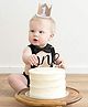 Babymoon 1st Birthday Crown Jute Cap Baby Photoshoot Props - Brown