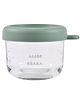 Beaba Glass Food Storage Jar 150 ml - Sage Green