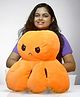 SHRI TOYS Reversible Octopus Plush Toy - Dual Mood Soft Stuffed Animal, Cute and Cuddly Flip Plushie for Kids and Adults Orange Yellow- Length 65 cm