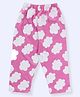 Funkrafts Cotton Knit Clouds Printed Pajama - Pink