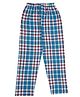 Funkrafts Cotton Woven Checked Pajama - Red & Blue