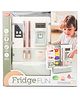 Toysire Kids Fridge Toy Set Vending Refrigerator Light Sound Spray Kitchen Fridge Toy Kitchen Pretend Toy