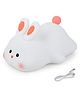 Toysire Cute Rabbit Night Light For Kids,Nursery Silicone Night Light, Changing LED Lamp,Room Decor, Gifts For Toddler Children Teenage Girls